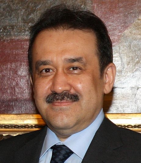 Headshot of Karim Massimov in formal attire